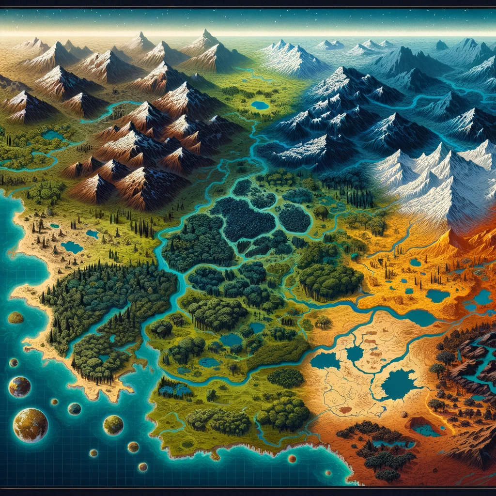 Закончена работа генерации и создания игрового мира  | DevBlog_2
